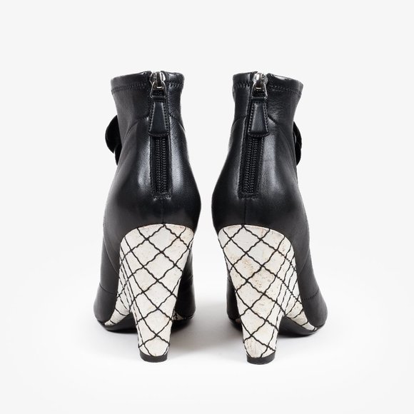 Chanel Camellia Wedge Booties - Picture 3 of 10